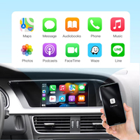 Décodeur sans fil CarPlay Android Auto pour écrans de 6,5/7/8 pouces pour Audi A3/A4/A6/A7/A8/Q3/Q5/Q7 AirPlay Hicar Miracast CarLife AHD