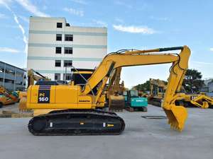 Excavadora sobre orugas Original japonesa Komatsu PC160 de alta eficiencia, excavadoras de 16 toneladas a la venta - Product Image 5