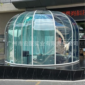 <b>Inflatable</b> Bubble Tent Transparent Plastic Outdoor Starry Sky Dome Camping <b>House</b> - Product Image 2