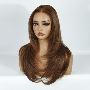 Cheveux humains vierges brésiliens de couleur naturelle non traités, vague profonde, cheveux de tressage bohème, trame unique, vente en gros, sans colle - Product Image 1