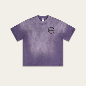 Impression de logo personnalisé, conception de vêtements de sport d'été en gros, coupe ample, poids lourd, col classique, tricoté, séchage rapide - Product Image 1