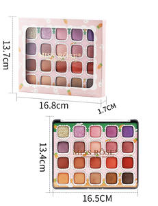 20-Color <strong>Eyeshadow</strong> Palette Diamond Dust Matte Sparkling Summer Sunrise Street Makeup Long-Lasting Vibrant Pigment Beauty - Product Image 4