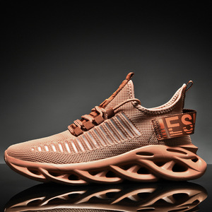 Zapatillas Deportivas Transpirables para Hombre, Tejidas, con Suela de Absorción de Impactos, Ligeras - Product Image 1