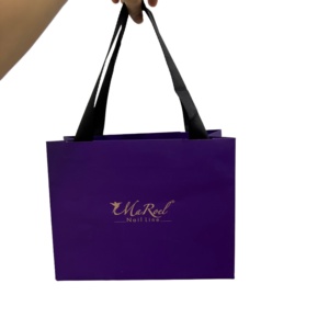 Thiết Kế Tùy Chỉnh Quần Áo Túi Giấy Quà Tặng Bao Bì Mua Sắm Sang Trọng Phổ Biến Túi Giấy Với Logo Riêng Của Bạn - Product Image 4