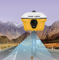 Sistem GNSS RTK Base Rover 7000mAh Baterai 16 Jam Tahan Lama IP67 Tahan Cuaca -20C +75C Suhu Operasi Multi-Konstelasi Multi-Frekuensi Laser