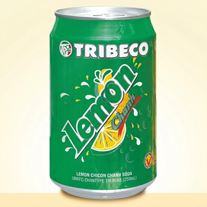 Refresco de Limón y Chanh Tribeco en Lata de 250 ml, Bebida Carbonatada, Envase Ecológico - Product Image 1