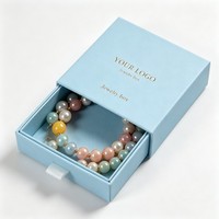 Boîte cadeau rigide haut de gamme personnalisée avec étui, boîte à bijoux pour le design de votre logo de marque, pour l'emballage de détail et d'entreprise