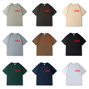 Fabricant de gros Personnalisé Touchhealthy 300 GSM 100% Coton T-shirt surdimensionné à manches courtes respirant doux Épaule tombante - Product Image 3