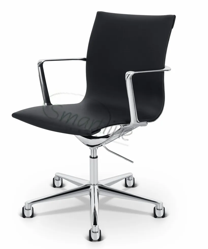 Yüksek kalite ofis koltuğu üst tahıl İtalyan deri sandalye döner sandalye ev ofis veya ticari bölgeleri için