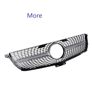 Grille de pare-chocs avant style GT pour Mercedes-Benz Classe <span class=keywords><strong>ML</strong></span> W166 ML350 ML450 ML550 grille de pare-chocs avant 2013 2014 <span class=keywords><strong>2015</strong></span> - Product Image 4