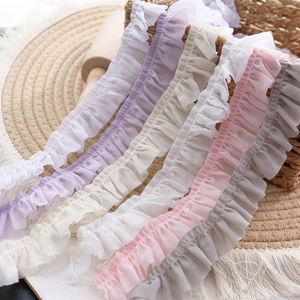 Nouveauté : Ruban en Chiffon Plissé Doux en Polyester de 2,5 cm pour Accessoires Vestimentaires, 10 Yards - Product Image 1