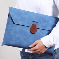 Carpeta de Documentos A4 Personalizable, Impermeable, Minimalista, de PU, Organizador de Documentos, Maletín Oficial con Opción de Impresión de Logotipo