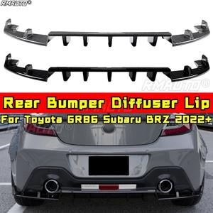 <b>For</b> Toyota GR86 Subaru BRZ 2022+ Body Kit Rear Bumper Splitter Rear Bumper <b>Diffuser</b> Lip Spoiler Guard Apron <b>Car</b> Accessories - Product Image 1