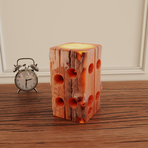 Custom Design Aquarium Drijfhout Decor Handgeschilderde High-End Keramische Vierkante Houten Staken Aquarium Aquarium Aquarium Hider Accessoires - Product Image 6