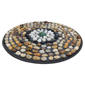 Tapis de <span class=keywords><strong>massage</strong></span> des pieds en galets ronds, Tapis de <span class=keywords><strong>massage</strong></span> des points d'acupuncture des pieds, Tapis de thérapie des pieds à domicile Super Jogging - Product Image 4
