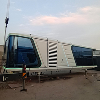 Maison modulaire en conteneur/ Maison en aluminium utilisée/ Maison en conteneur préfabriquée en forme de capsule spatiale