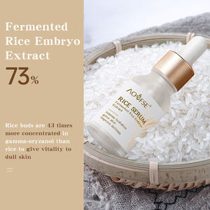 Fabricante arroz cuidado de la piel eliminar puntos negros arroz agua belleza suero brillo suero de arroz blanco - Product Image 3