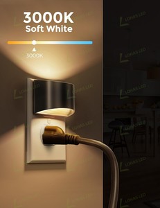 Veilleuse murale LOHAS Up&Down Lighting, mini lampe de nuit pour bébé, avec capteur crépusculaire, <span class=keywords><strong>LED</strong></span>, pour chambre, couloir, cuisine - Product Image 3