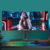 Cheap Stand 34 pulgadas Lcd 144Hz 165Hz Pc Curved 1ms Display Venta caliente Full Hd Office Computer Monitor Gaming para la venta