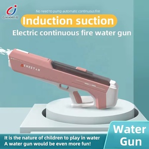 Pistole ad Acqua Elettriche Chengji a Sparo Continuo Impermeabili per l'Estate Giocattoli ad Acqua Ricaricabili ad Alta Capacità per Bambini - Product Image 2