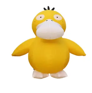 Giant Outdoor Inflatable Model Advertising Promotion Inflatable Big Yellow Psyduck For Decoration