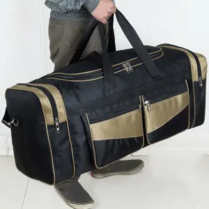 60L 90L Nylon Luggage Gym Bags Outdoor Bag Large Traveling Tas For Women Men Travel Duffle Handbags Sack Luggage Bag Gym XA15WD