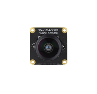 Módulo de Cámara Ojo de Pez IMX378-190 de 12.3MP 190 °   Obturador móvil FOV compatible con placas de la serie Raspberry Pi