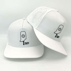 Бейсболки для рыбалки с перфорацией, водонепроницаемые, с сублимационной печатью логотипа на заказ, высокого качества, для уличных мероприятий в стиле хип-хоп - Product Image 6