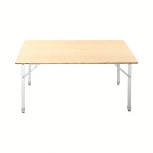 High Quality Portable Lightweight Folding <b>Table</b> <b>Feet</b> Multifunctional Adjustable Bamboo Aluminum Beach Outdoor Furniture Modern - Product Image 1