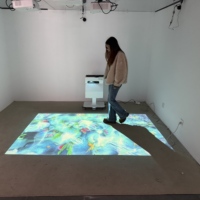 Projecteur holographique interactif IMAX d'intérieur personnalisé pour une expérience de cinéma orbital immersive