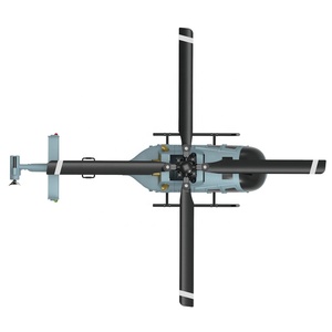 Hélicoptère RC sans barre de direction à lame unique <span class=keywords><strong>BO105</strong></span> Light Utility Copter C186Pro Airbus Altitude Hold 2.4G 4ch - Product Image 4