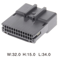 Conectores impermeables automotrices de 24 pines amperios, conector automático, 1 unidad, 2 unidades