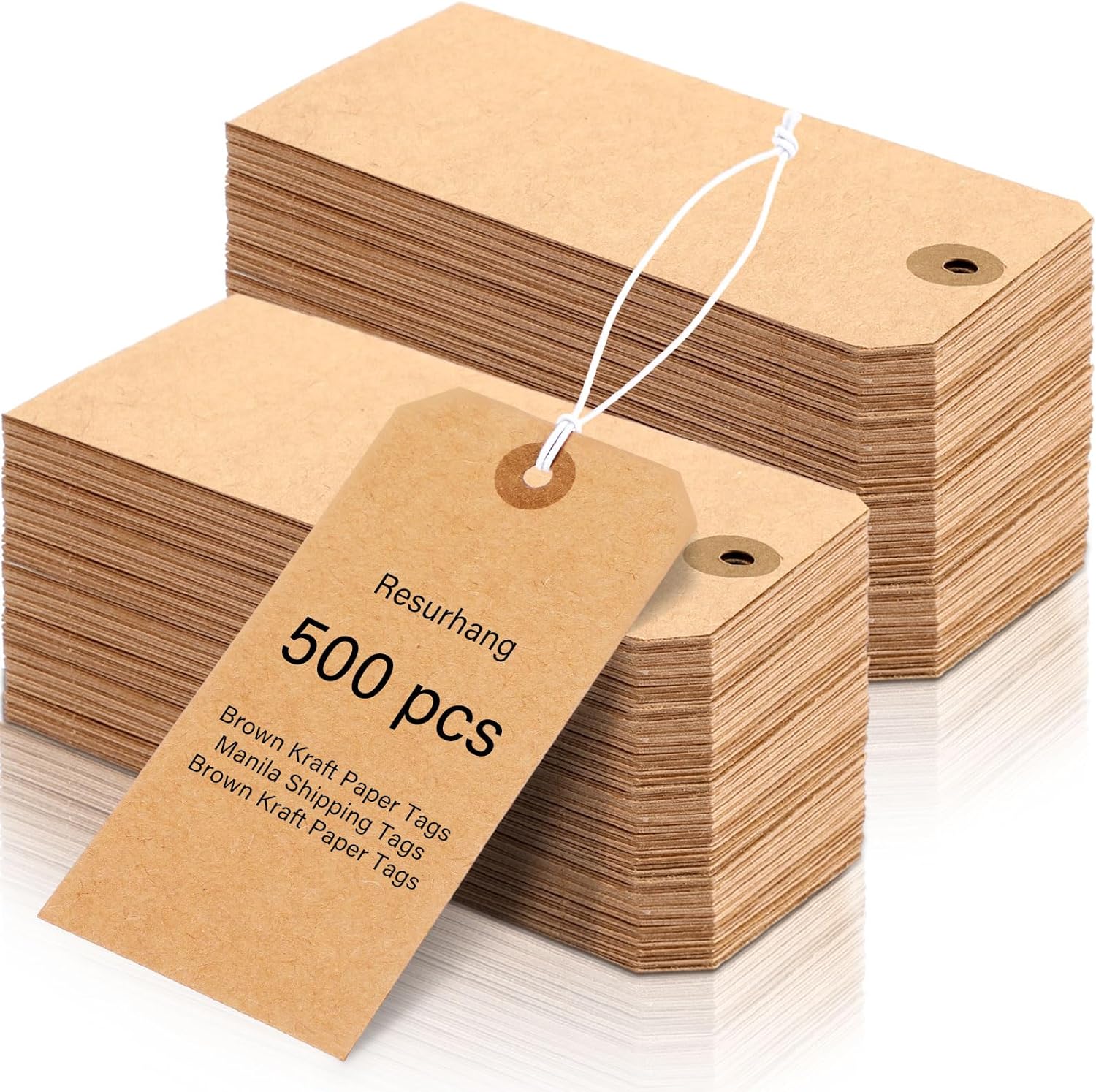 Gift Tags Hang Tags Writable Kraft Tags