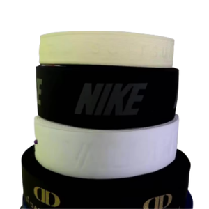 3D dập nổi dệt đàn hồi mềm in cuốn sách tùy chỉnh ban nhạc đồ lót Jacquard dệt sáng bóng ban nhạc đàn hồi cho boxer Dây thắt lưng - Product Image 5