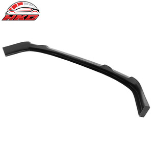Convient uniquement pour Honda CRX Si 1990-1991, lèvre de pare-chocs avant style CS, non peinte, noire - Product Image 4