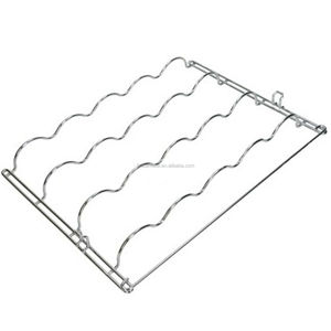 Réfrigérateur Organisateur Supports De Stockage Rack Réfrigérateur Insert Fil <span class=keywords><strong>Porte</strong></span>-<span class=keywords><strong>Bouteille</strong></span> De Vin Rack Pour Boissons - Product Image 1