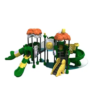 새로운 다채로운 유치원 어린이 매력적인 야외 수제 놀이터 장비