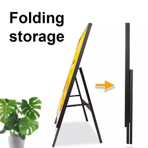 Un soporte de cartel con marco LED Publicidad Pavimento Acera Soporte de exhibición Caja de luz con marco LED para publicidad - Product Image 2