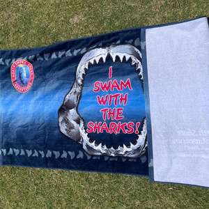 Siêu Thấm Logo 100% Cotton Lớn Bãi Biển Khăn Đất Nước Đường Úc Thiết Kế Tùy Chỉnh Hồ Bơi In Bãi Biển Khăn - Product Image 2