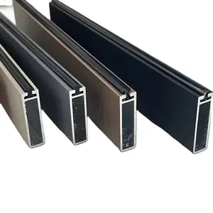 Aluminium Lederen Garderobe Hanger Staaf Rails B74-D Kleding Pijp Accessoires