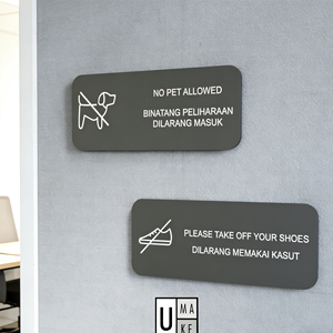 Металлические вывески для рабочего пространства на заказ, декор для стен дома и офиса, металлические постеры, настенные наклейки, ретро-плакетки - Product Image 5