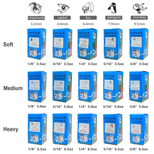 5000 Pezzi/Confezione Elastici Ortodontici ZOO Pack, Legature in Lattice per Apparecchi Dentali, 15 Misure 3.5oz 5.0oz 6.5oz - Product Image 4