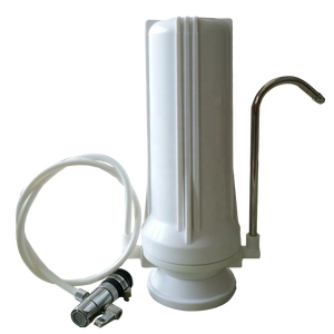 Filtro <span class=keywords><strong>de</strong></span> <span class=keywords><strong>agua</strong></span> potable con encimera <span class=keywords><strong>de</strong></span> satajes múltiples alcalinos con carcasa blanca - Product Image 1