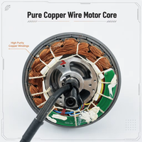 Moteur de moyeu de roue électrique sans balais à engrenages CC pour vélo électrique 36V 48V 350W 500W 26 27.5 29 pouces