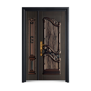 PHIPULO Grand Premiere <span class=keywords><strong>Puertas</strong></span> <span class=keywords><strong>de</strong></span> aluminio esculpidas a <span class=keywords><strong>mano</strong></span> <span class=keywords><strong>Puertas</strong></span> delanteras premium a medida <span class=keywords><strong>Puertas</strong></span> señoriales para Elite Villas - Product Image 2