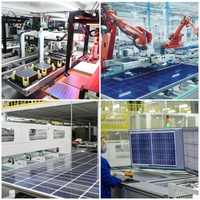 Panneaux solaires Tongwei Solar N-Type pour module bifacial à demi-cellules double vitrage 210 mm 730-750 W, efficacité 23,5%-24,1% pour la maison