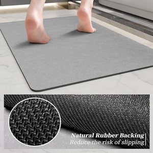 Luxury PVC Super Absorbent Shower <strong>Mat</strong> 47x17 Large Quick Dry <strong>Bath</strong> <strong>Mat</strong> Non-Slip Back <strong>Runner</strong> for Door Machine Made Solid Design - Product Image 3
