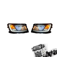 Par de Faros LED para HINO Profile Ranger MEGA 700P Dominator 500P Regulación Eléctrica 2017 Lámpara Delantera