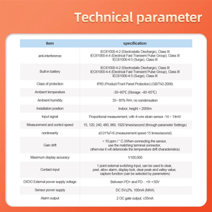 휴대용 기기 + 로드셀 고정밀 무게 측정력, 고속 충격 양면 압력 200kg300kg500kg - Product Image 3