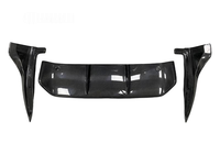 Kit de Carrocería de Fibra de Carbono Compatible con RC200T/RC300H/RC350 2019-2021, con Alerón Delantero Estilo ART, Faldones Laterales, Difusor Trasero y Alerón